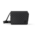 LOUIS VUITTON DAMIER INFINI DISTRICT BAG MENS - GRAPHITE